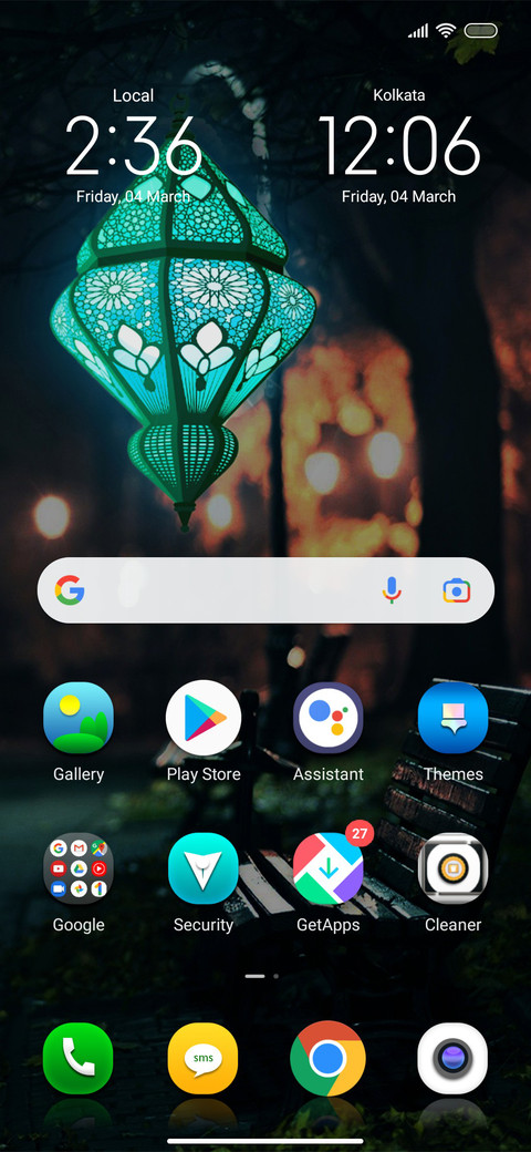 Glow lamp screenshot
