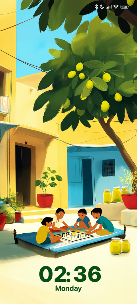 Courtyard Chill screenshot