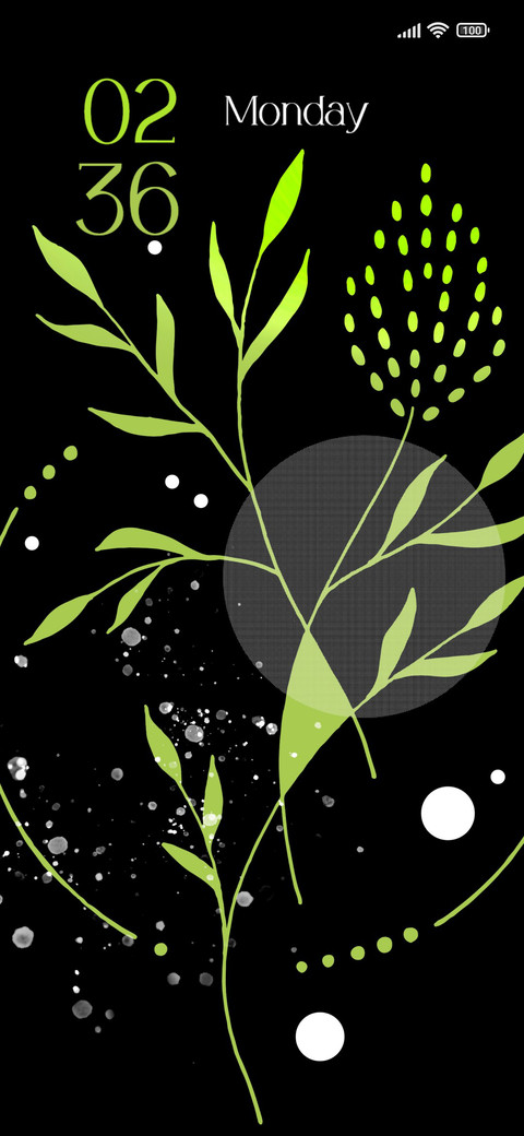 Pastel Leaf screenshot