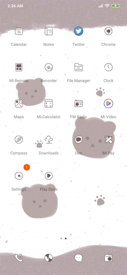 Little Brown Bear screenshot