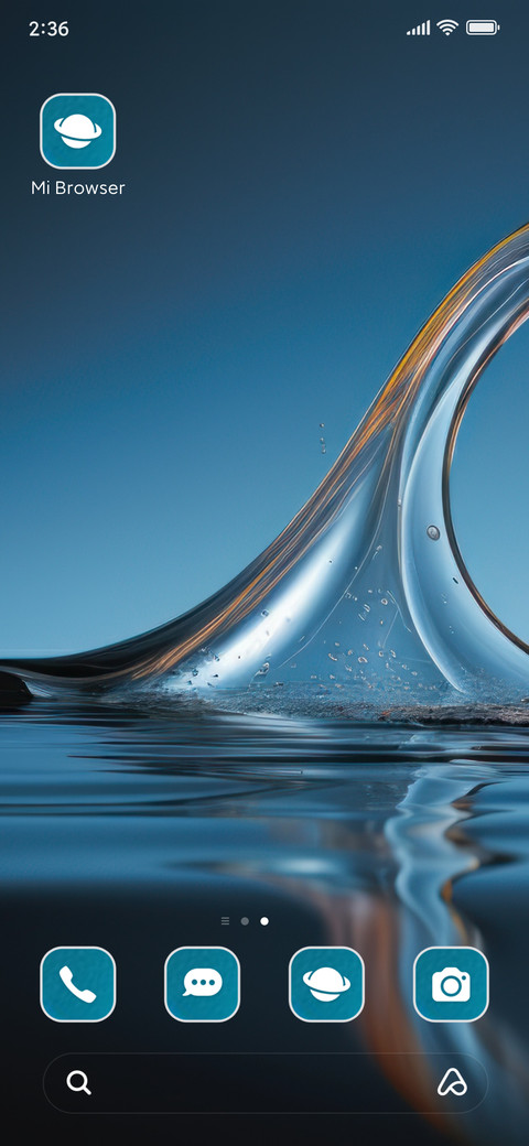 abstract water screenshot