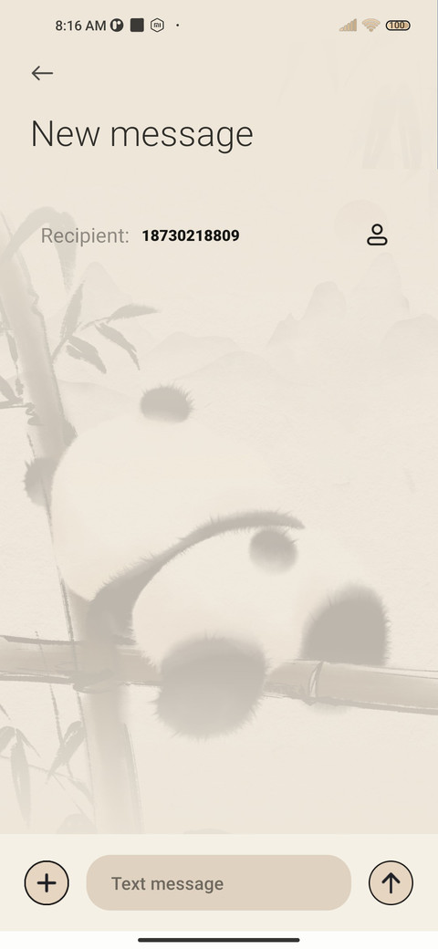 Cute Panda screenshot