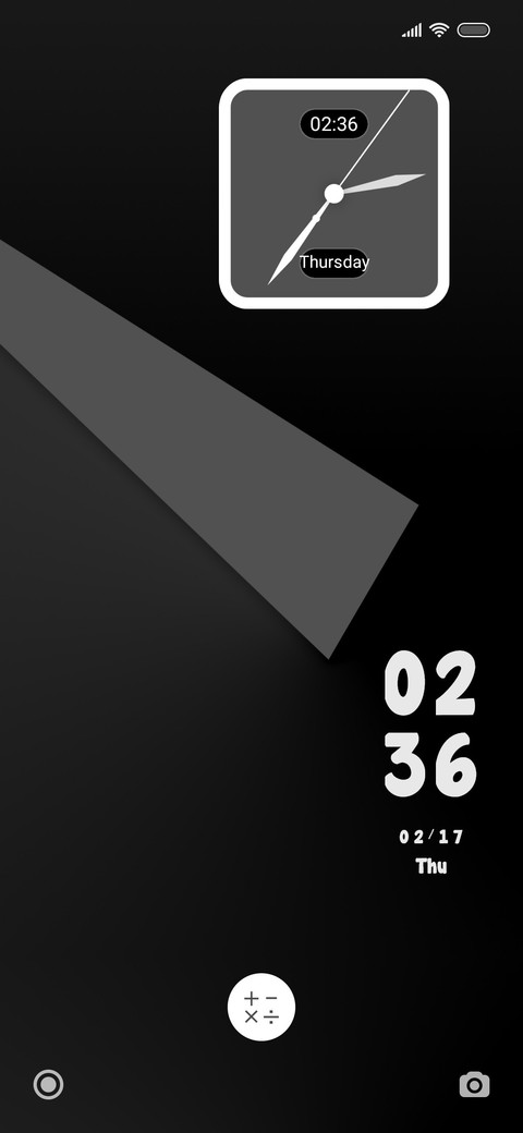 Minimal Black screenshot