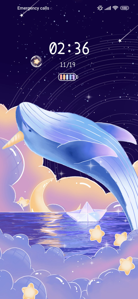 Whale fantasy screenshot