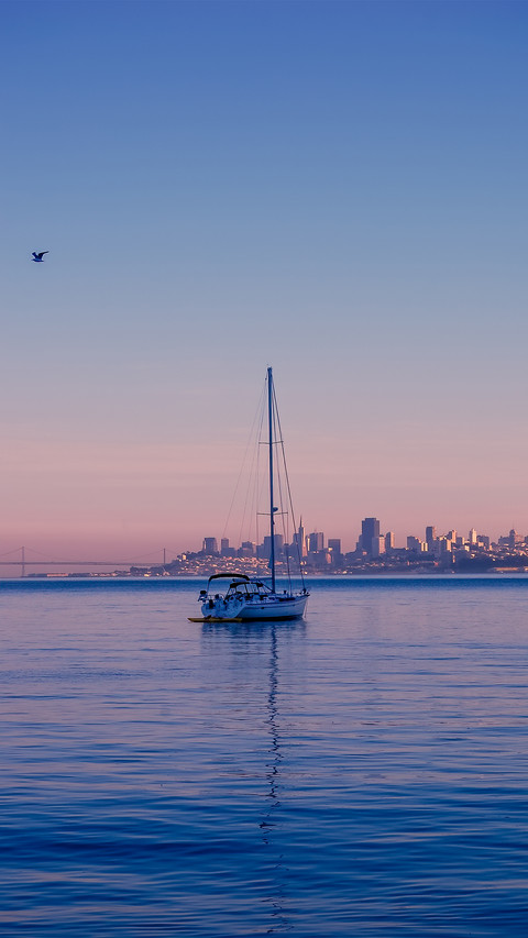 San francisco at sunset screenshot