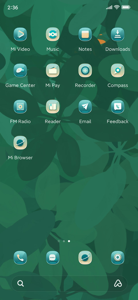 Green bush screenshot