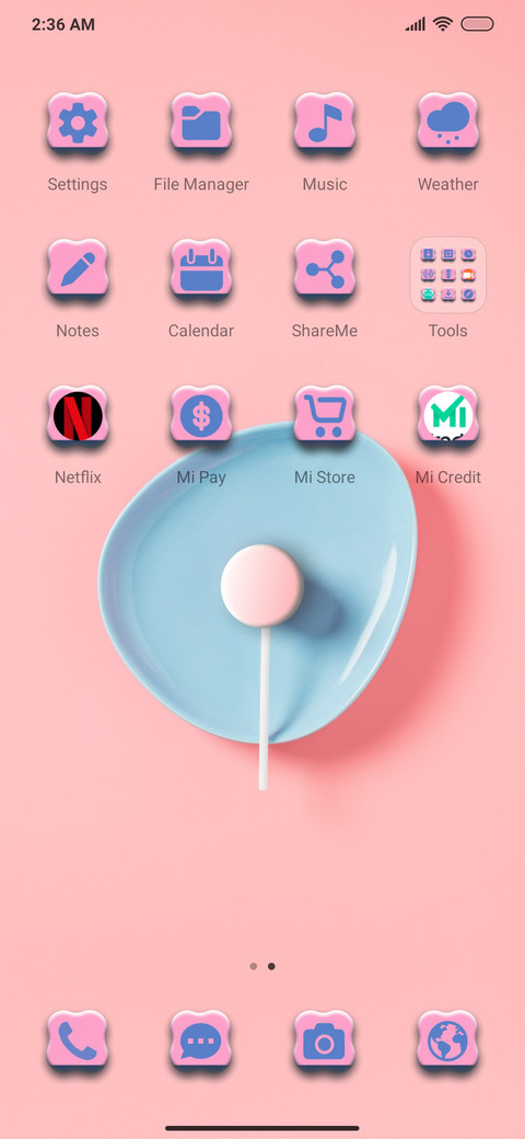 Pastel Lollipop screenshot