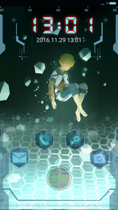 【流星】光环动效，落花动效“ 纳米核心” screenshot