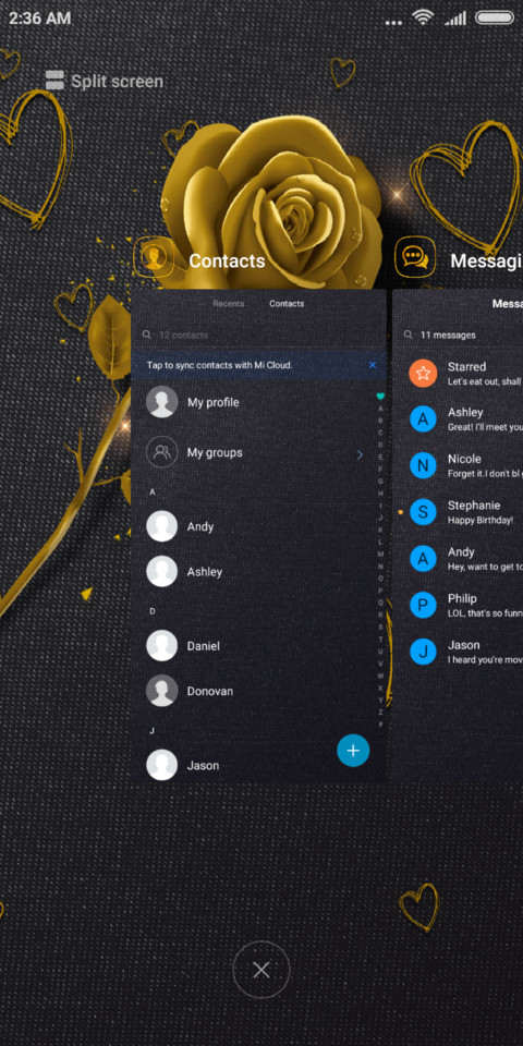 Golden Rose screenshot