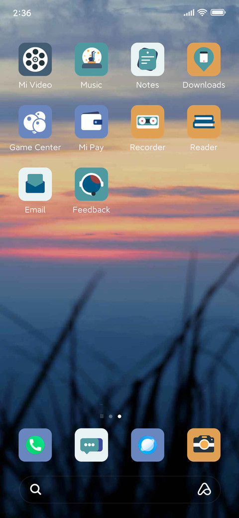 Peak sunset screenshot
