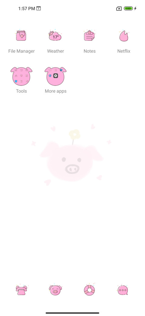 Pink piglets screenshot