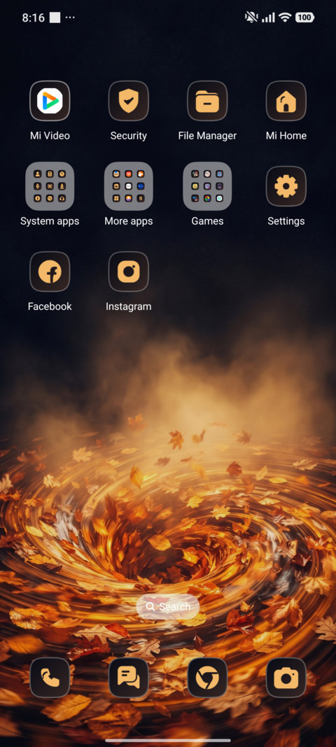 Swirling Leaves screenshot