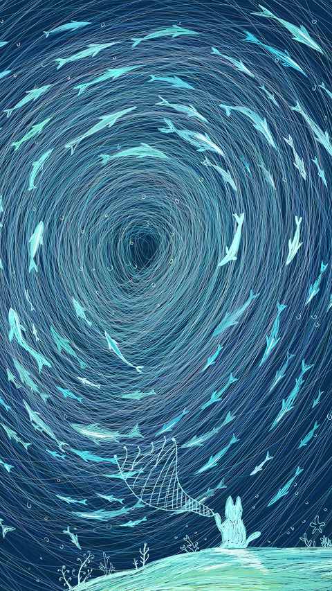 唯美插画-视觉中国 screenshot