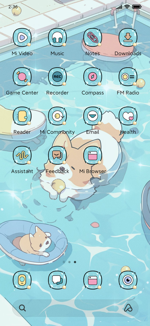 Swimming Puppy screenshot