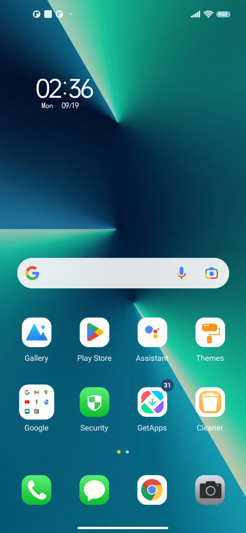 Extreme OS widget screenshot