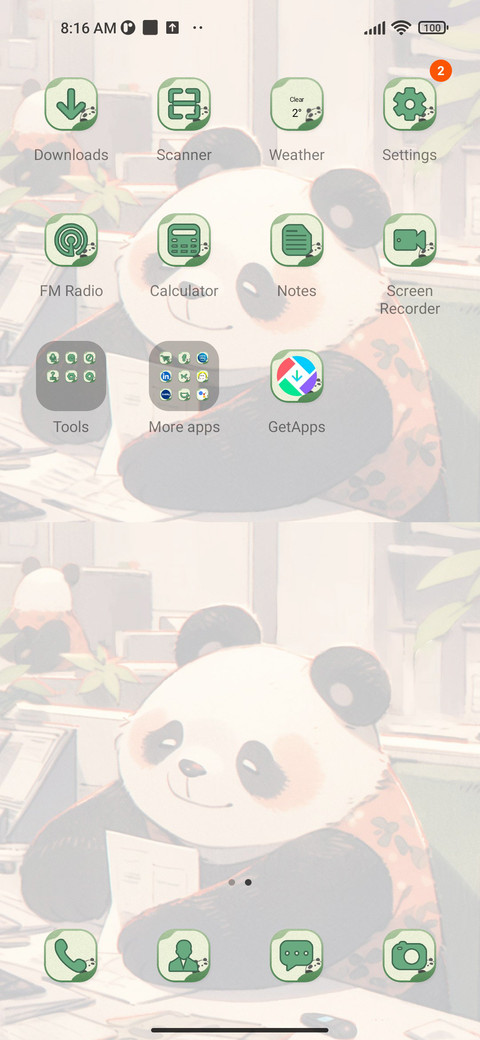 Panda+Working screenshot