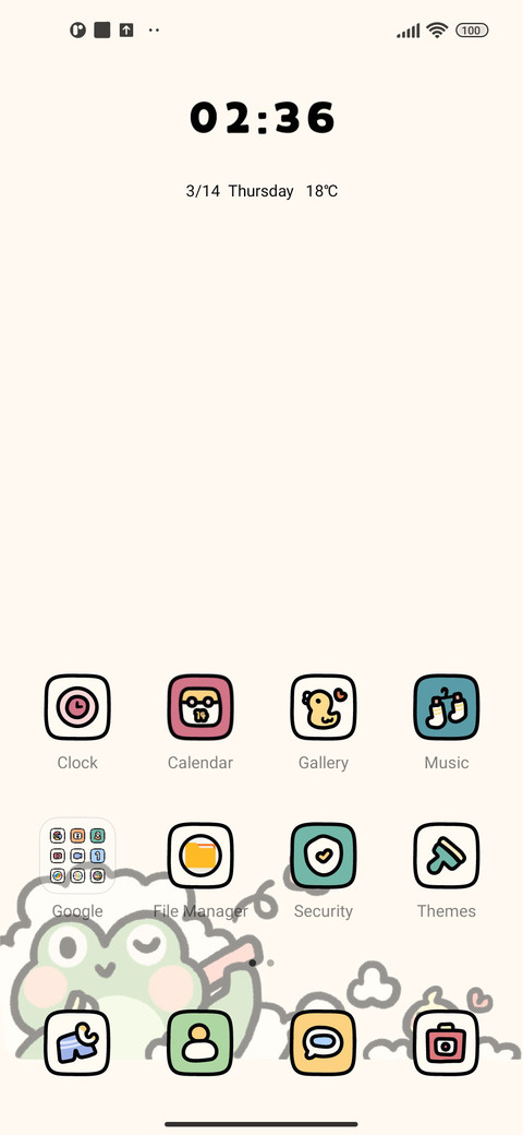 Bathing Frog screenshot