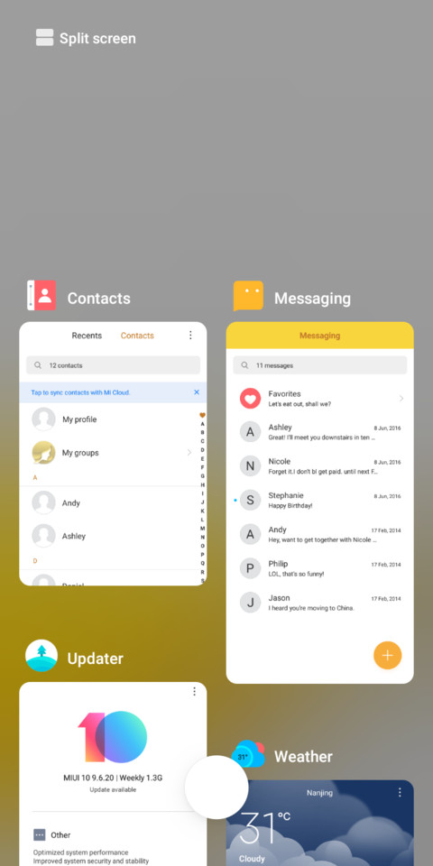 MYellow Splash screenshot
