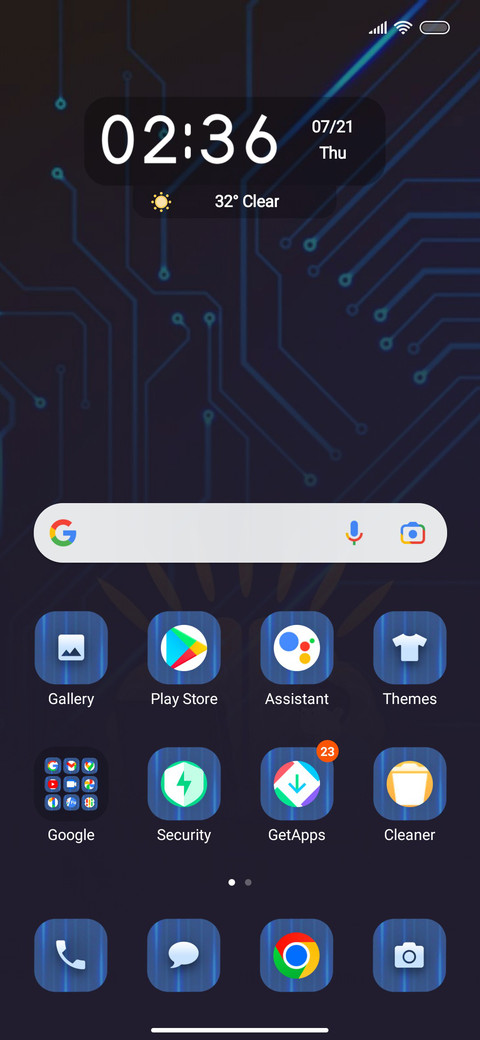 Tech screenshot