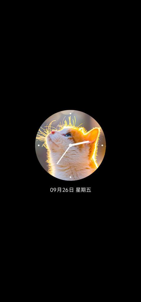 治愈系 发光小猫 screenshot