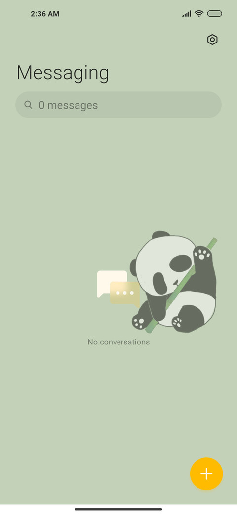 Panda panel screenshot