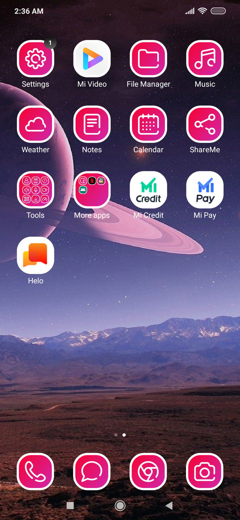 Planet screenshot