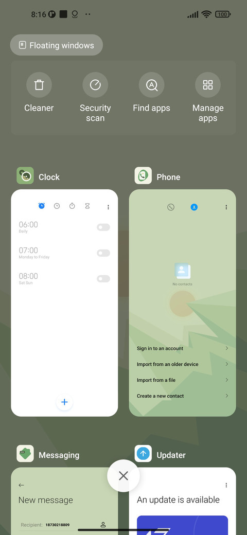 Angle of overhang screenshot