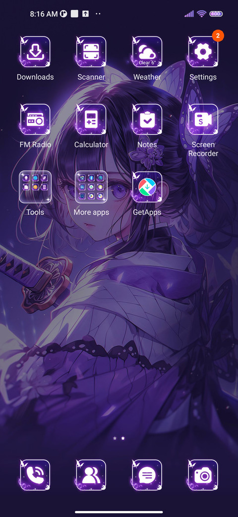 Lightning girl screenshot