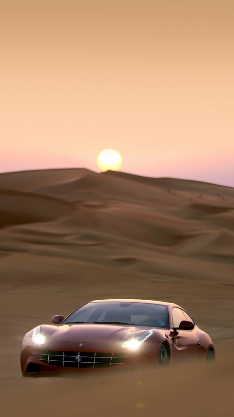 超跑FF挑战沙漠 screenshot