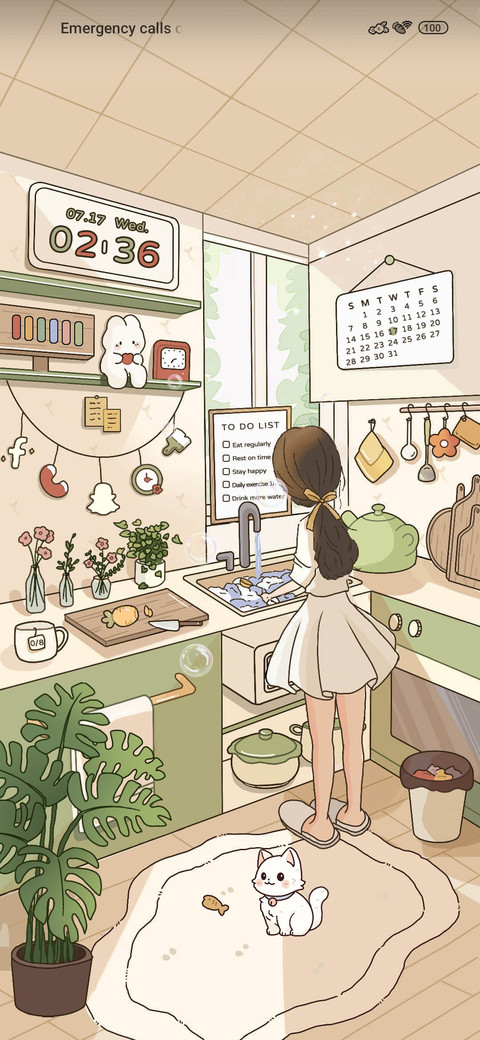 Kitchen diary screenshot