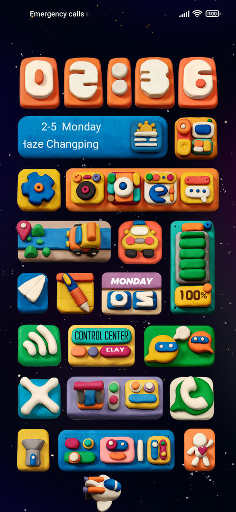 Clay ControlCenter screenshot