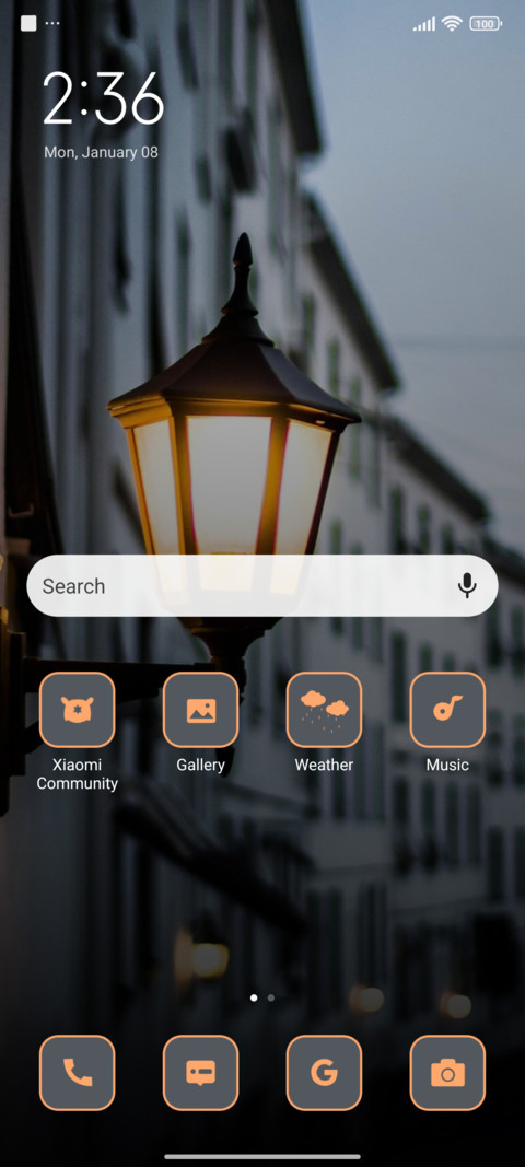 street night lamp screenshot