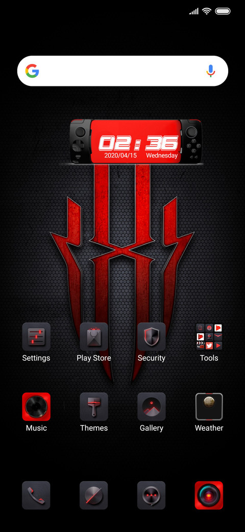 Stock Nubia Red Magic v10 screenshot