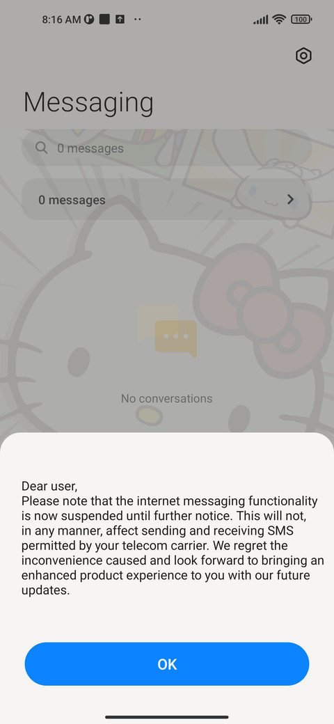 Sanrio freeze cute screenshot