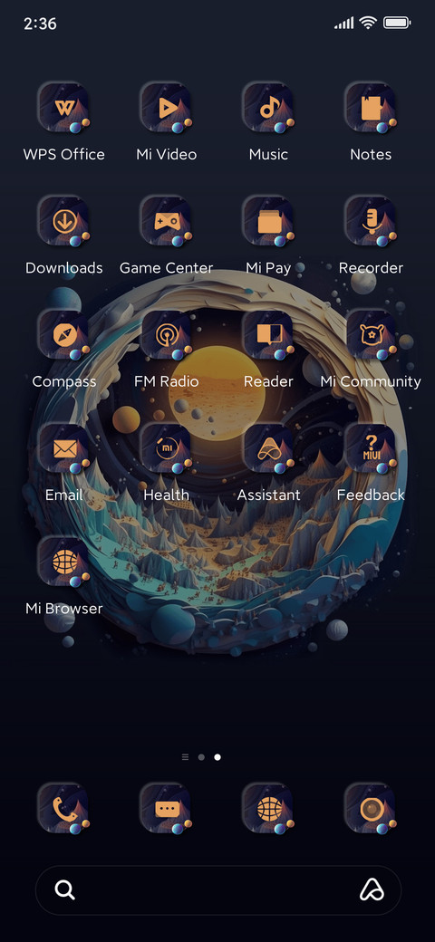 On paper universe screenshot
