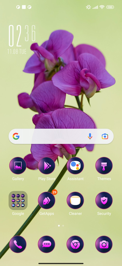 Love flower trance screenshot