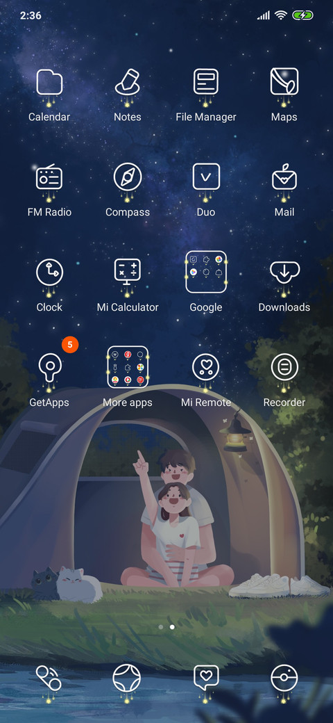 Camping Couple screenshot