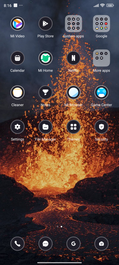 Volcano Sea screenshot