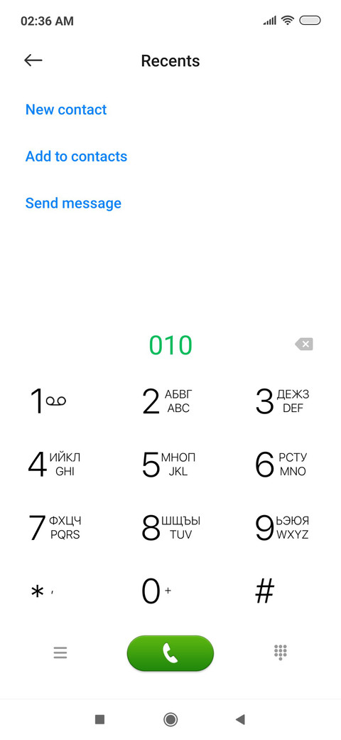 Default screenshot