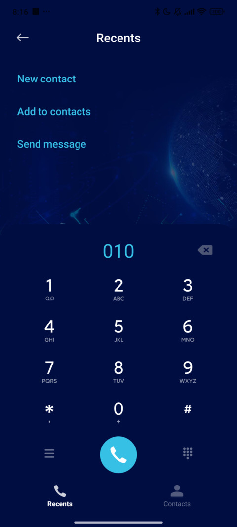 Dark Blue Core screenshot