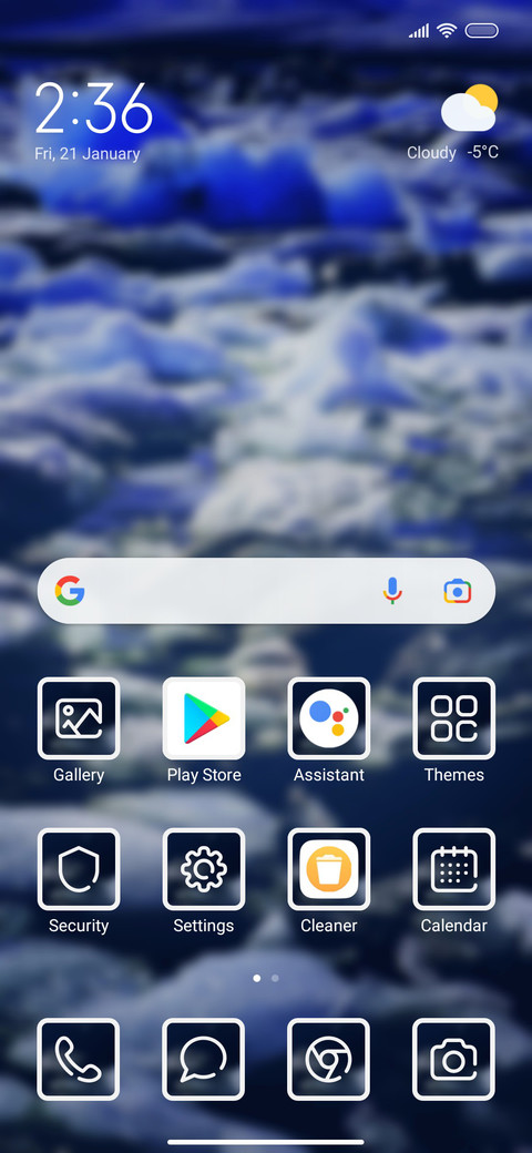 Cloud screenshot