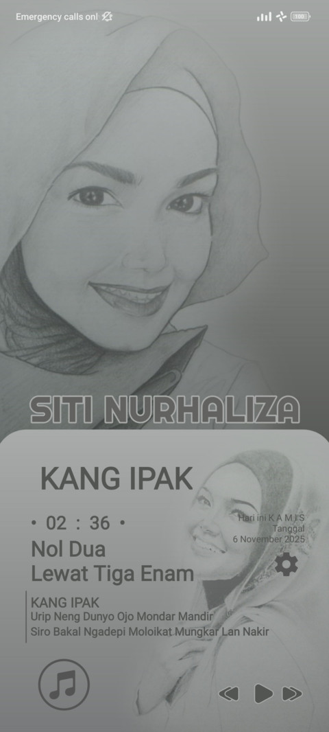 SITI NURHALIZA screenshot