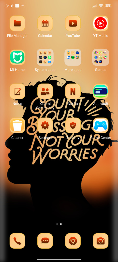 Quote blessings screenshot