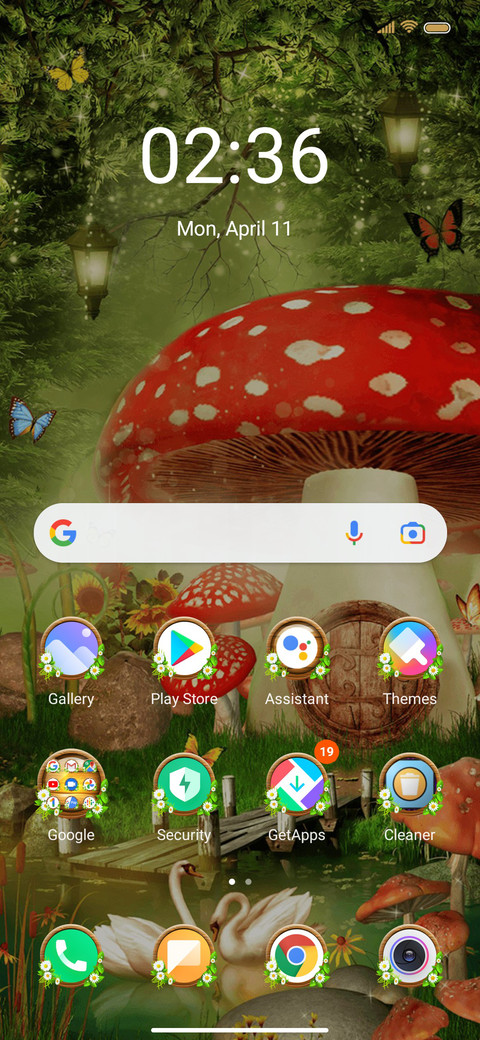 Mushroom house screenshot
