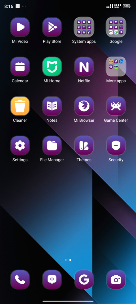 Purple Lines screenshot