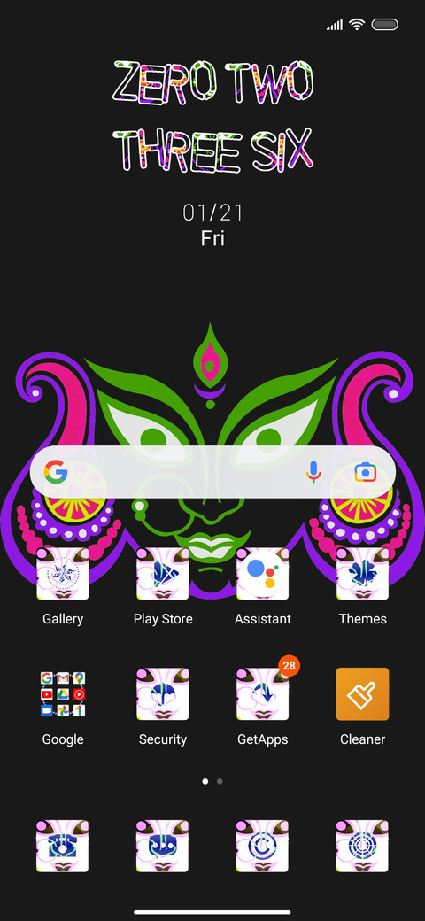 Kali screenshot