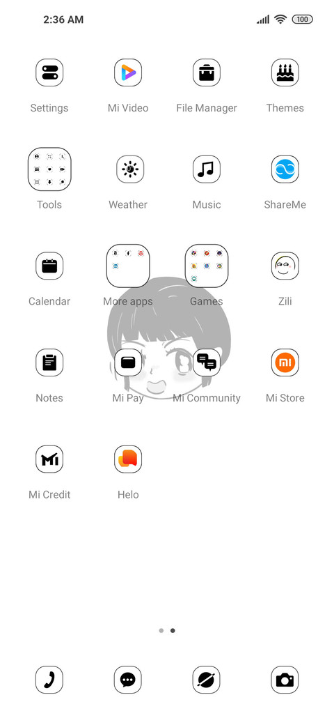 Cool Manga Girl screenshot