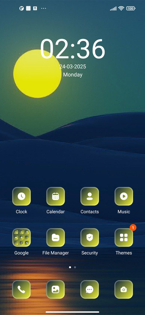 Hill Sunset screenshot