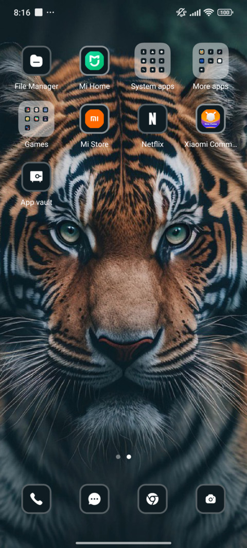 Tiger screenshot