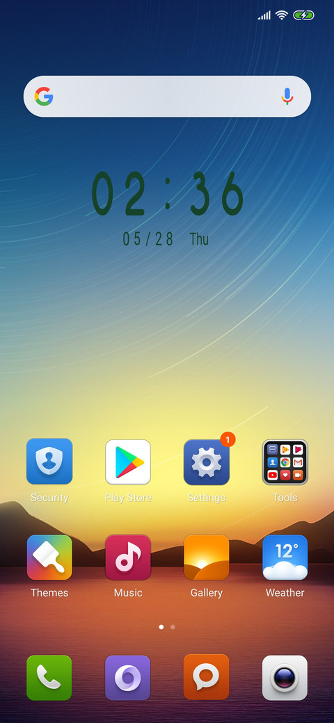 MIUI V5 screenshot